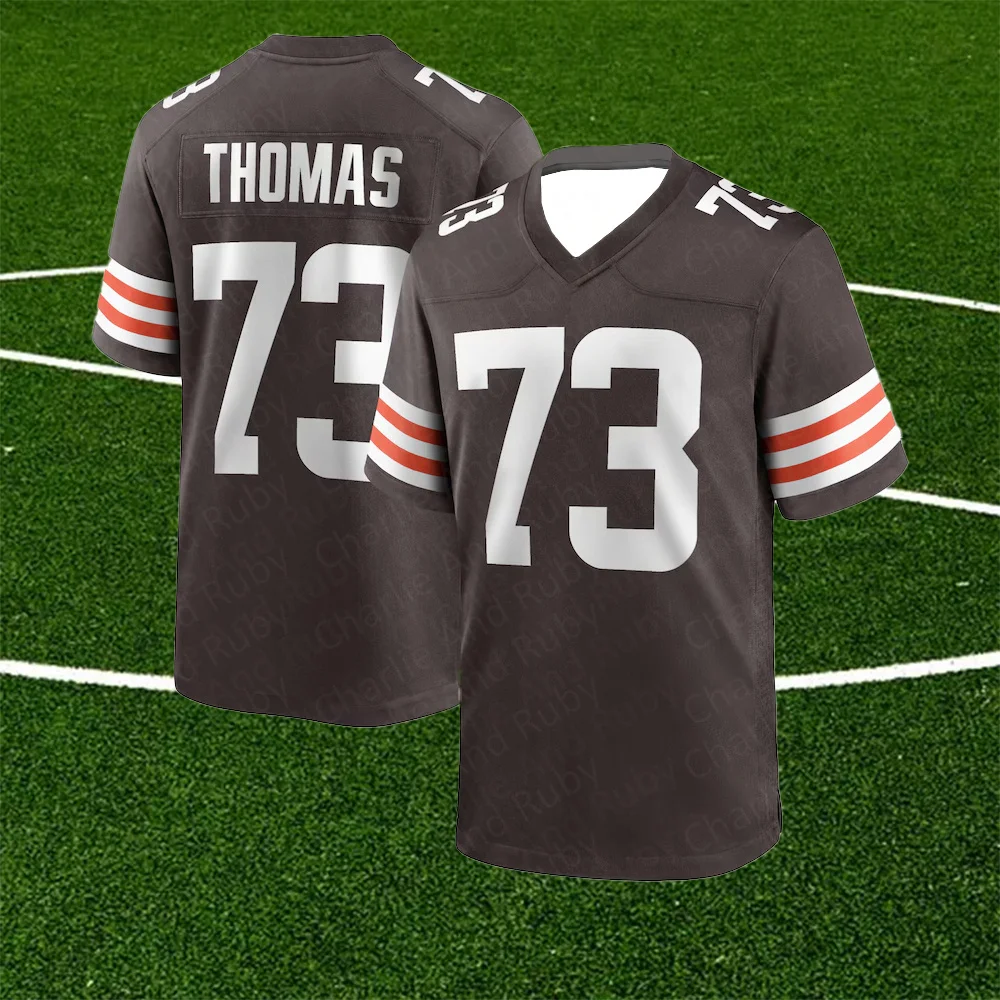 Jersey No. 57/73/79 Classic Short-Sleeved Outdoorray Joe Thomas Dawand Jones Clay Matthews Cleveland Browns Clothing Top