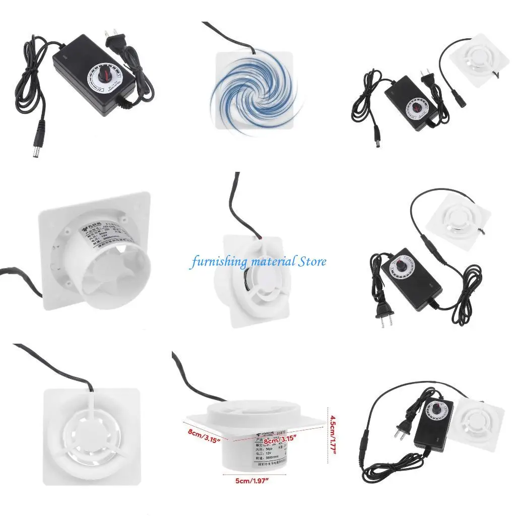 

Y5GD Кухонная туалетная туалетная ванная комната выпускной вентилятор унитаз мощный вентиляция на стенах 38 дБ