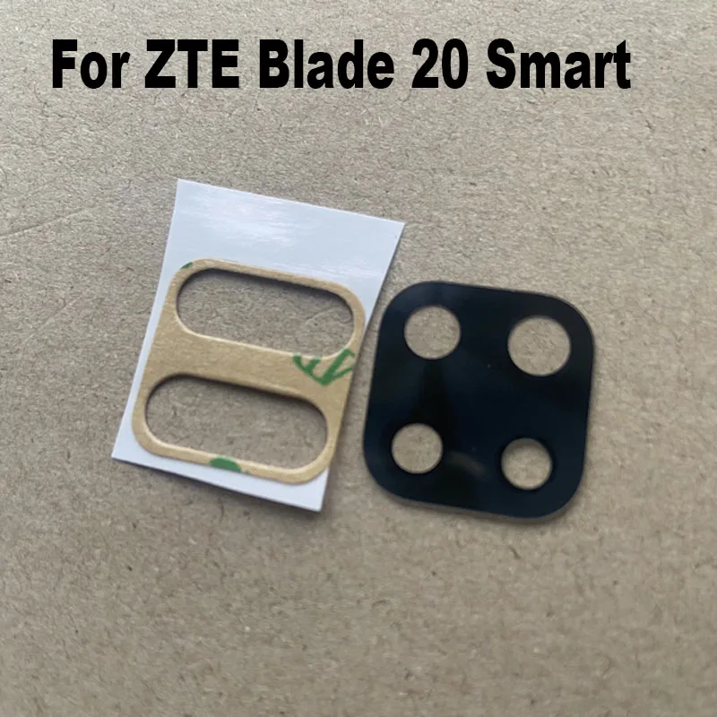 

New Back Camera Glass For ZTE Blade 20 Smart Rear Camera Glass Lens With Adhesive Sticker