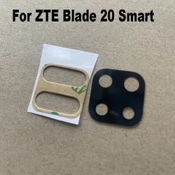 New Back Camera Glass For ZTE Blade 20 Smart Rear Camera Glass Lens With Adhesive Sticker