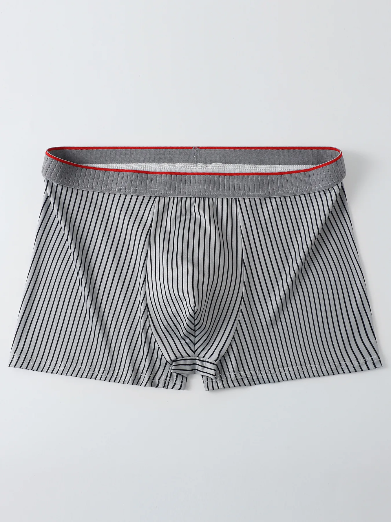 5PCS Teenage Men's Underwear Fashion Stripes Boxer Shorts Close Fitting Shorts for Boys Comfortable Shorts for Youth 6