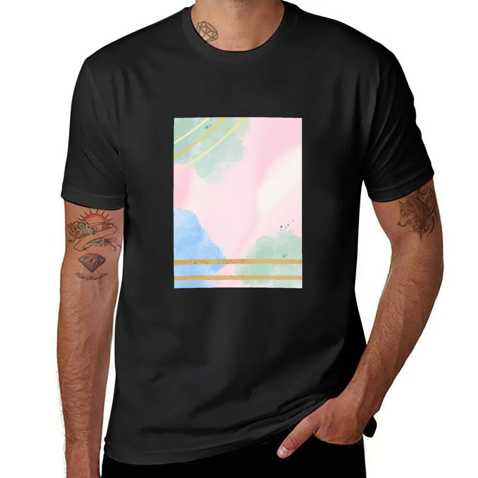 

Gilded Pastel (Spring Colorway) T-Shirt plain animal prinfor boys rapper graphic tees customs design your own Men's t shirts