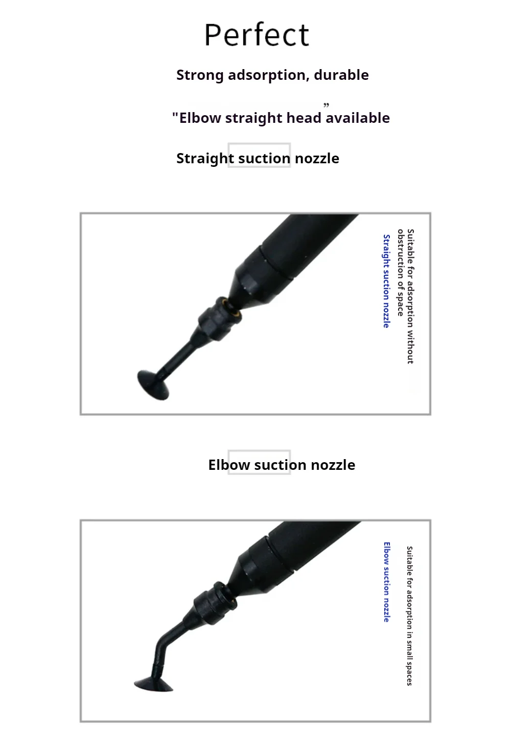 ATTEN AT-B778 Antistatic Manual Vacuum Suction Pen BGA Chip IC Pickup Tool and Lens Crystal Suction Pick Up Sucker