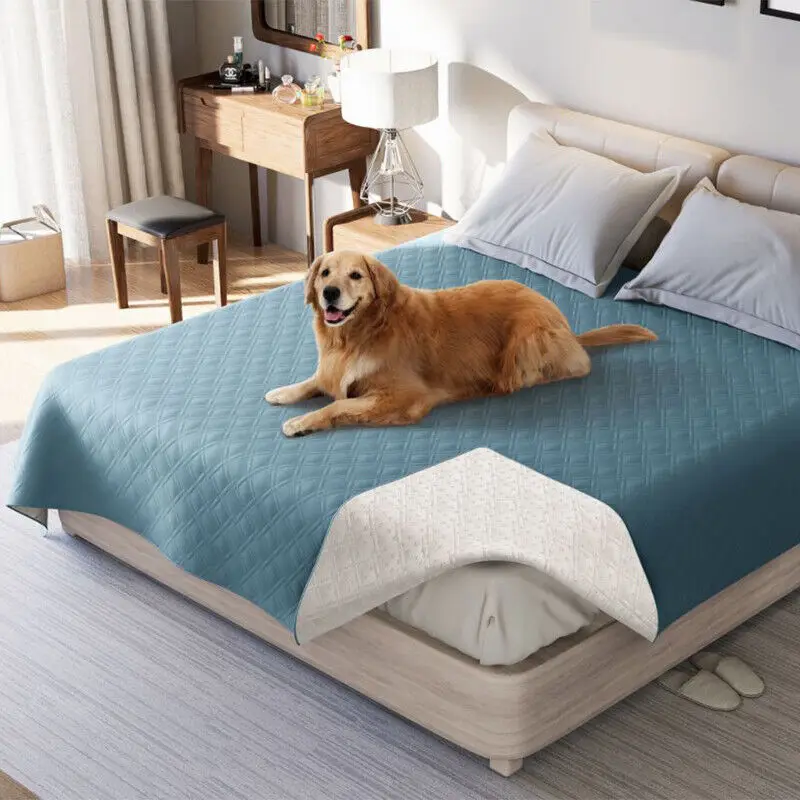 

Waterproof Non-Slip Pet Mattress Sofa Protective Mat Dog Pet Blanket Urinary Cushion Car Mattress Couch Cover Machine Washable