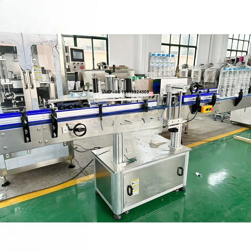 Hot Sale Automatic Round Bottle Adhesive Sticker Labeling Machine
