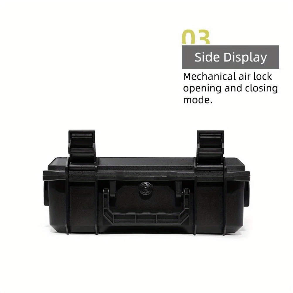 For DJI Flip Hard-Shell Storage Case, Compatible with RC N3/RC 2, Black, with Multiple Compartments For Drone Accessories