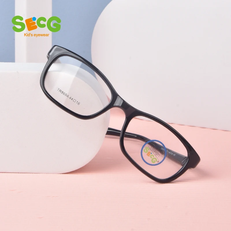 SECG Children's frames Comfortable frames for boys and girls Children Students myopia, hyperopia and amblyopia goggles