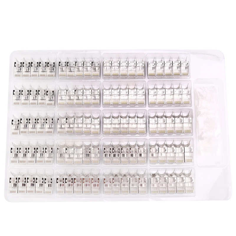 

Professional RJ45 Crystal Head Super Seven Crystal Head Connector