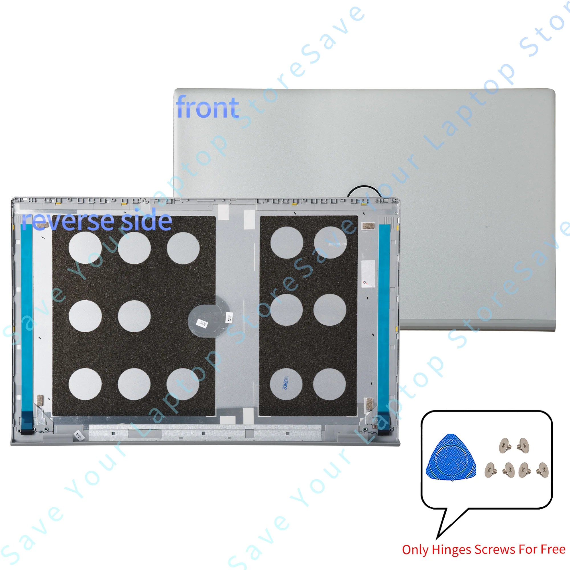 New For DELL Inspiron 5501 5502 5504 5505 Laptop LCD Back Cover Front Bezel Keyboard Palmrest Bottom Case Hinges 0MCWHY 05R4V8