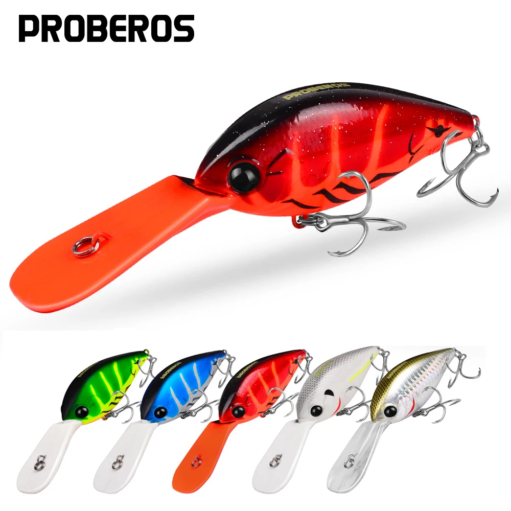 PROBEROS 5 Stück Angelköder 4,92 Zoll 24,5 g sinkende Minnow-Wobbler Kunststoff-Kunstköder Outdoor-Angelzubehör