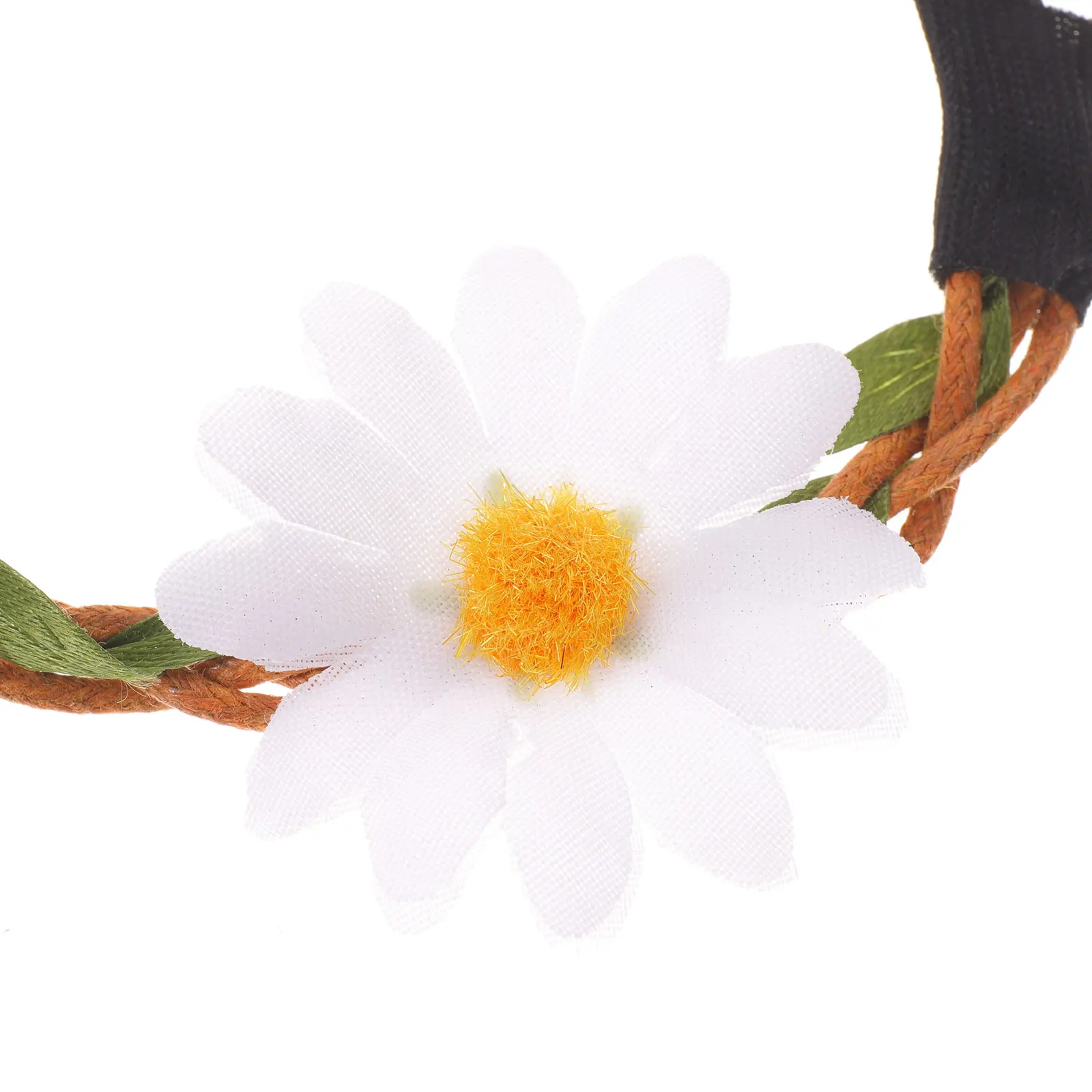 

10 Pcs Artificial Flower Headband Decorations Daisy Decorate Headbands for Women Bulk Fabric Girls Daisies Bride