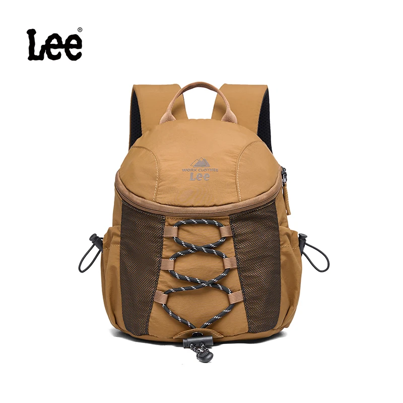 LEE น้ําหนักเบากีฬากลางแจ้ง Mini Travel กระเป๋าเป้สะพายหลัง Unisex กันน้ํา Oxford เดินป่ากระเป๋าเล็กผู้หญิง 9.7 นิ้ว IPad Passport Pocket