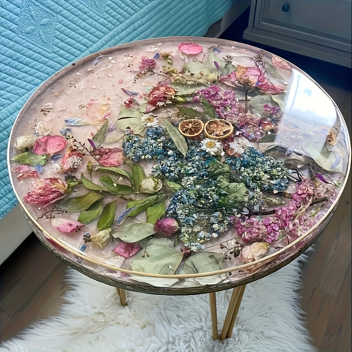 

1 Piece Large River Table Silicone Mold 20inch Round Table Silicone Mold, Suitable for Large Trays, Clocks, Resin Art Creative Jewelry Casting, Resin Flow Sand Table Silicone Mold, DIY Resin Drip Mirror Round River Table Silicone Mold Xt280-Wta