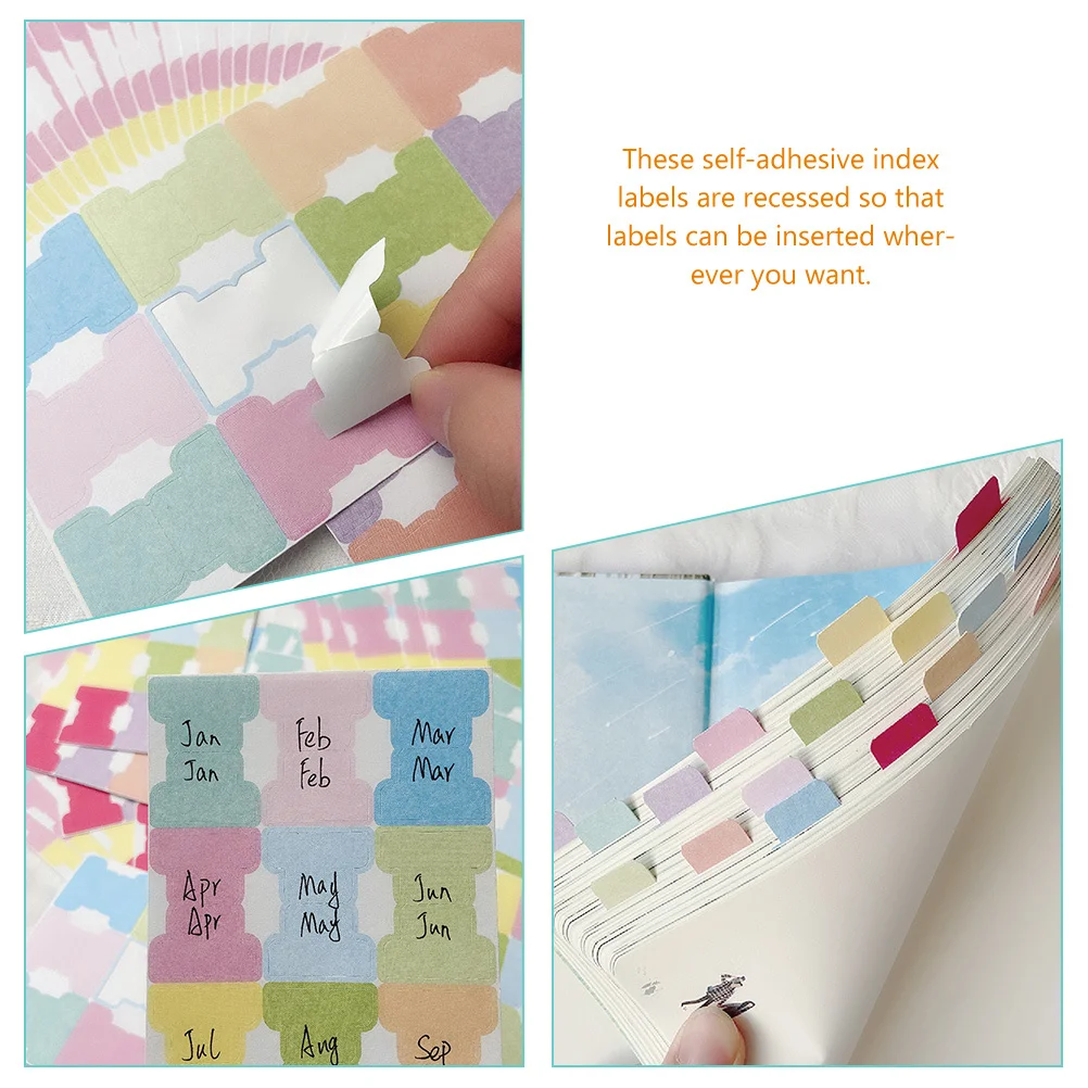 

50 листов записываемых цветных липких вкладок, самоклеящиеся маркеры для индексных страниц для офисных школьных документов, липкие вкладки