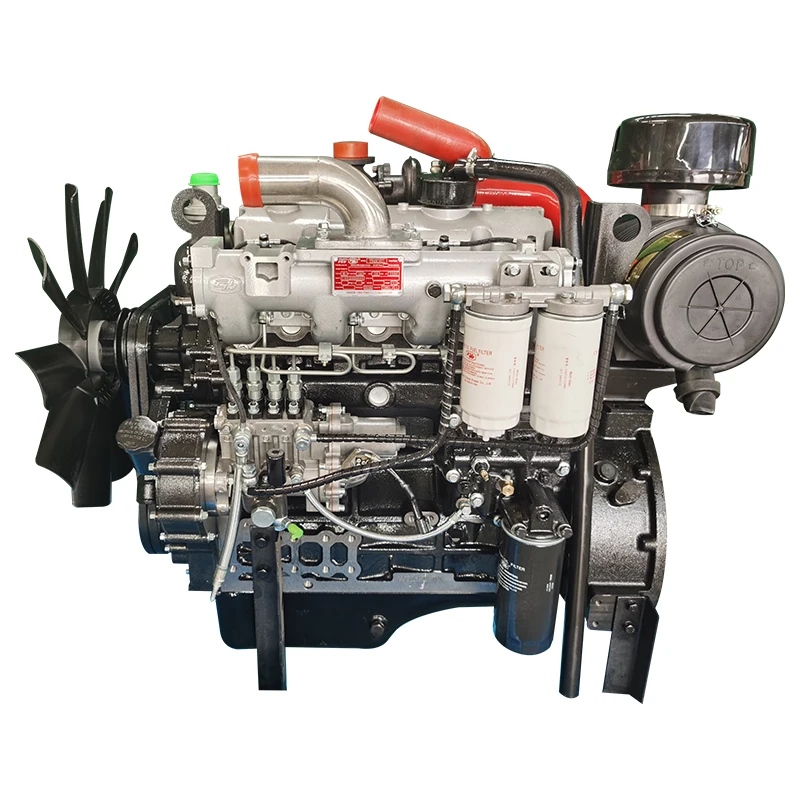 Yunnei Turbocharged Four Cylinder Generator Set Diesel Engine For Genset