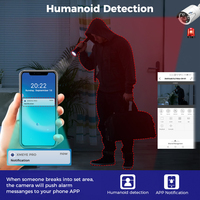 Hiseeu 4MP 5MP POE IP Surveillance Camera H.265 Infrared Night Vision Home Waterproof CCTV Camera P2P One Way Audio XMEye Pro
