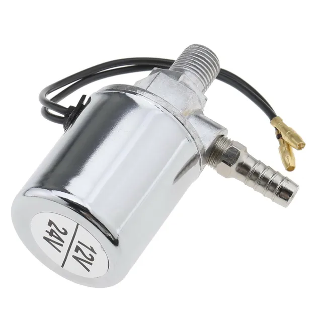 Magnetventil Electric Air Solenoid Valve 1/4 inch Inlet Size Housing for Dual Voltage 12V and 24V Vehicle Applications Electric Pneumatik — Detail 2