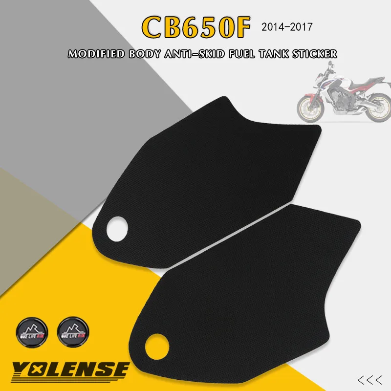 

For HONDA CB650F CB 650F 2014 2015 2016 2017 Motorcycle Tank Pad Protector Sticker Decal Gas Knee Grip Tank Traction Pad Side