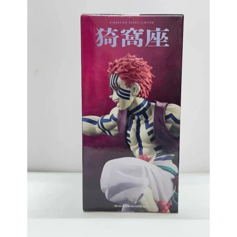 

В наличии Bandai Original Banpresto Demon Slayer Vibration Stars Akaza Фигурка Модель Куклы Совершенно новые в штучной упаковке персонажи аниме