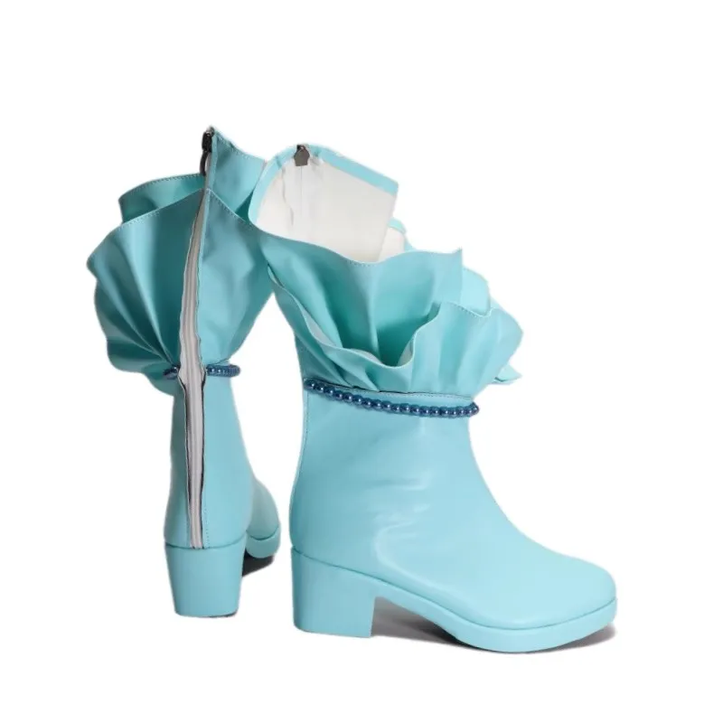 Cos-Mart Anime sirène mélodie Pichi Pichi Pitch Hanon Hosho/Nanami Lucia/Toin Rina Cosplay chaussures universelles accessoires