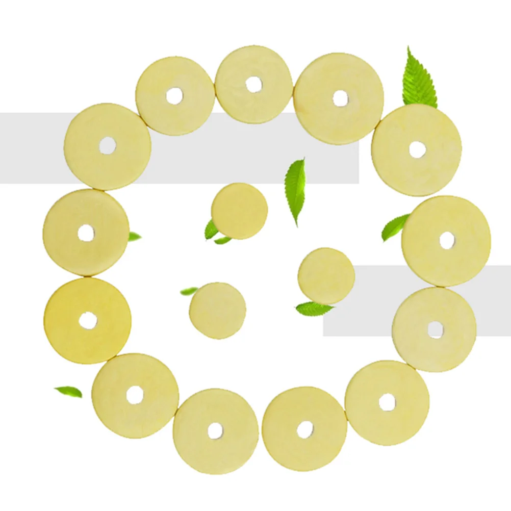 

Flute Pads Set Wood Elastic Replacement Parts Various Sizes Tight Seal Suitable Flute Maintenance Tool Woodwind