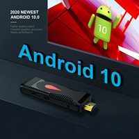 X96 S400 TV Stick Android 10.0 Allwinner H313 Quad Core 1GB 8GB TV Dongle 4K 60fps H.265 2.4G/5G Dual-band Wifi Media Player