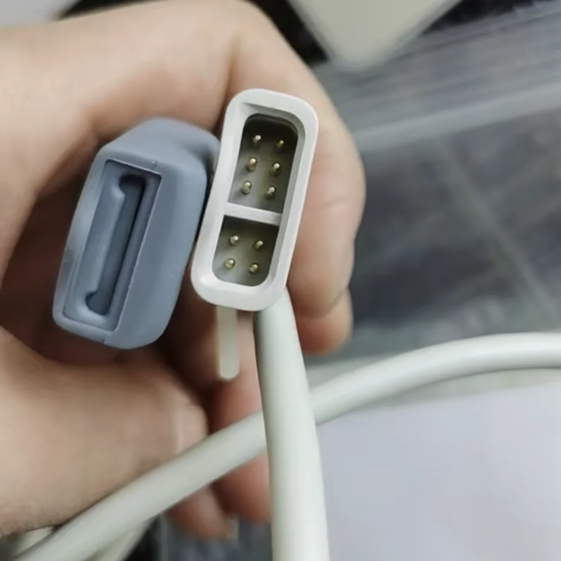 

Совместим с GE Dash 5000/4000 CAM BIS EEG, замена кабеля — 10-контактный разъем для монитора пациента