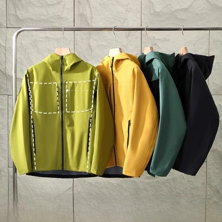 

Outdoor Men's Softell Jaet 3D Tailoring Warm Fce Hooded Windproof Water-resistant Youth Faion Autumn Stand Fit