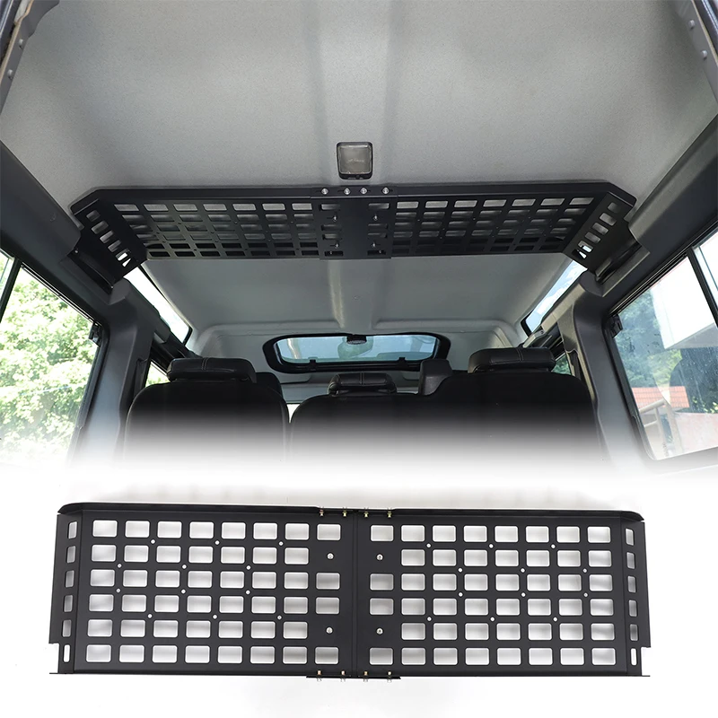 For Land Rover Defender 110 2004-2018 Car Roof Modular Storage Panel Cargo Rack Storage Bracket Organizer Car Accessories