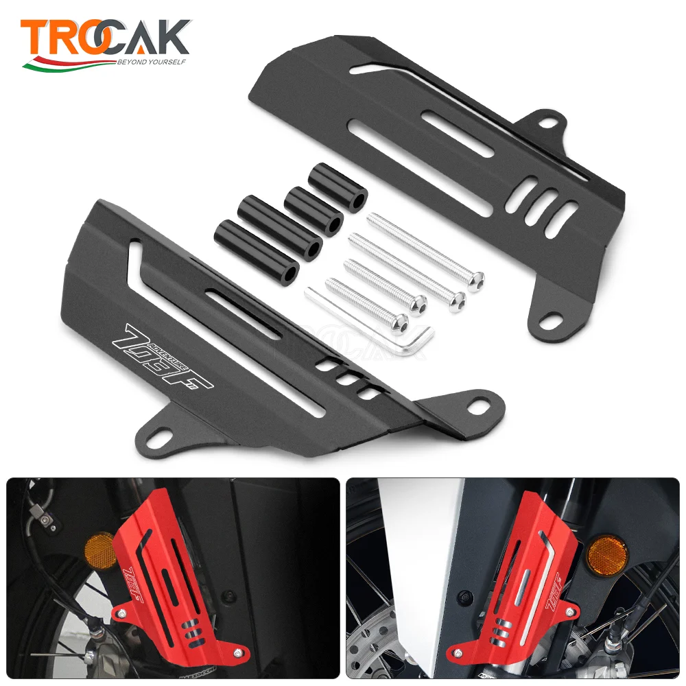 

Защитные накладки на переднюю вилку и амортизаторы, защита рамы для Zontes 703F 2024 2025 2026