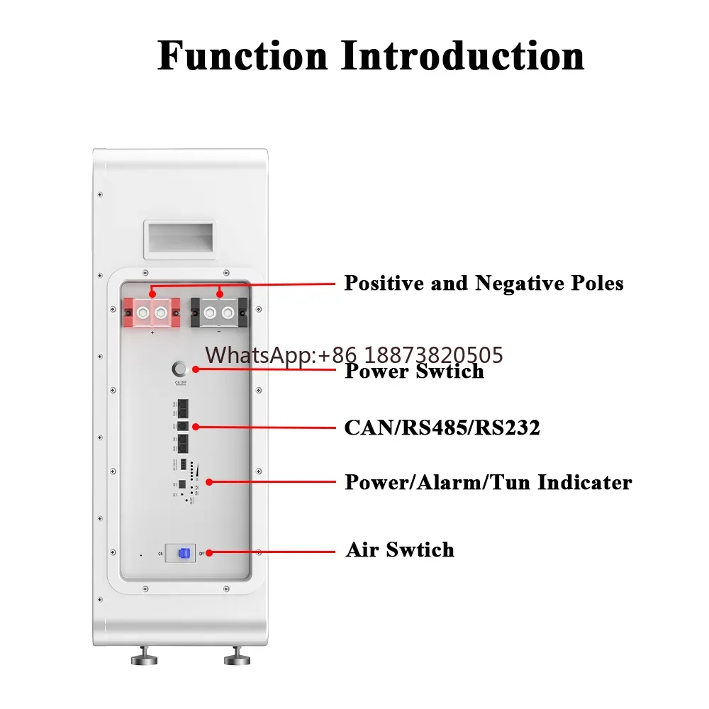 ZTGF New Model 48V 280Ah Vertical Home Energy Storage 15kwh Solar Energy System 48V LiFePO4 Lithium ion Batteries