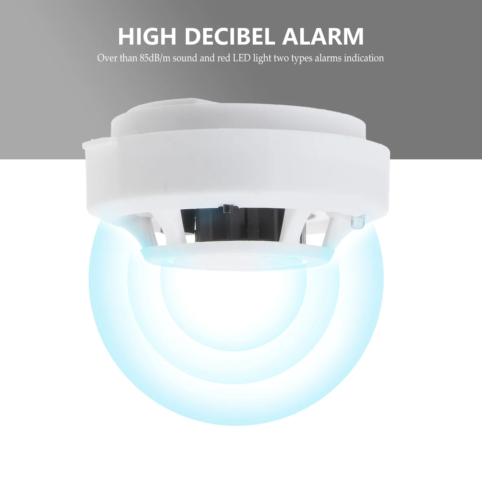 Fire Smoke Alarm Tester Home Cordless Home Independent Alarm without