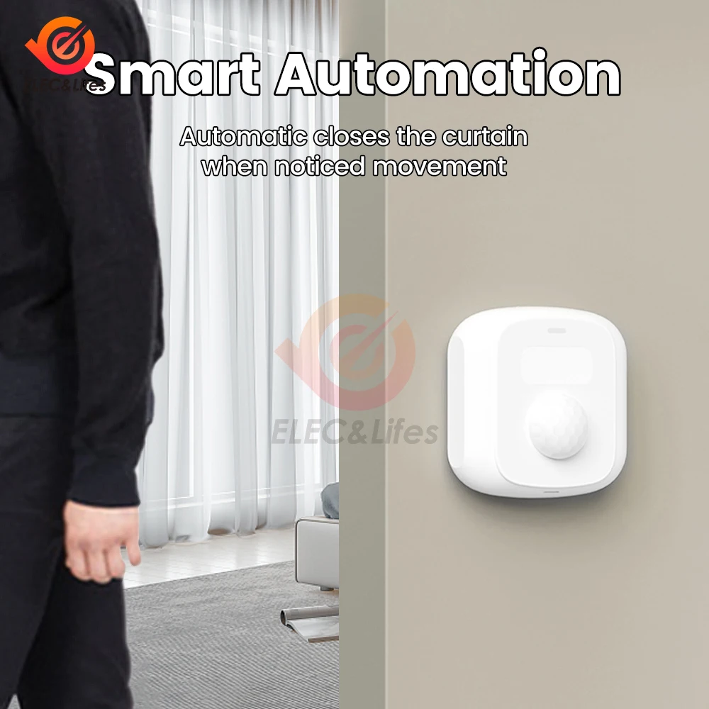 Tuya WiFi Zigbee Human Motion Sensor สมาร์ทหน้าแรก PIR Motion Sensor เครื่องตรวจจับ Light Sensor ฟังก์ชั่นสวิทช์ฉาก Smart LIfe