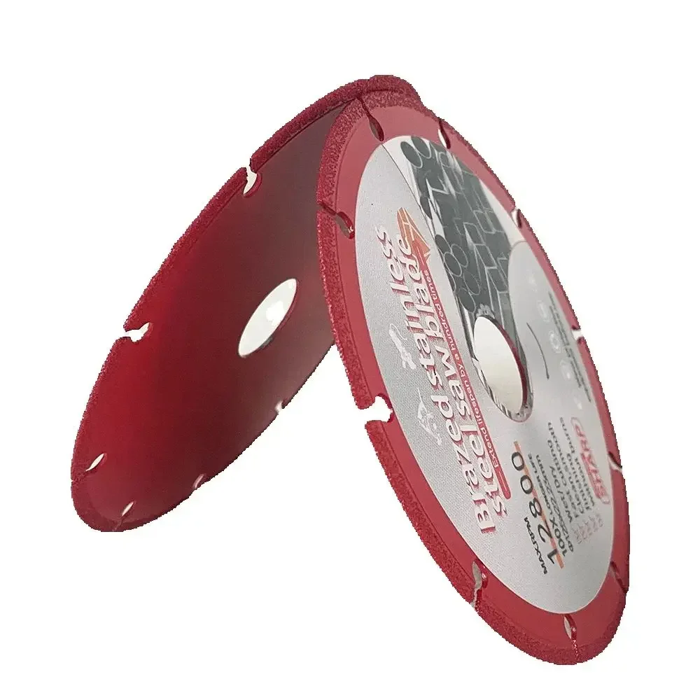 105mm 115mm 125mm Brazed Stainless Steel Saw Blade For Cutting Metal Tube  Cast Iron Class Stone Angle Grinder Cutting Disc