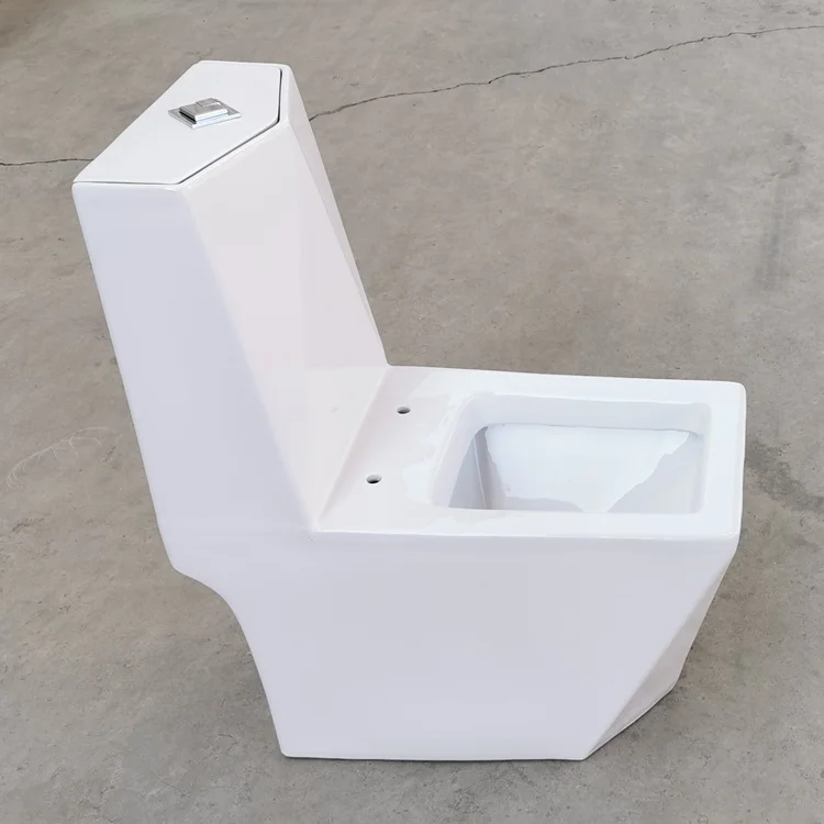 Sanitary Ware Rhombus Ceramic Base Sink and Toilet Ensuite Bathroom