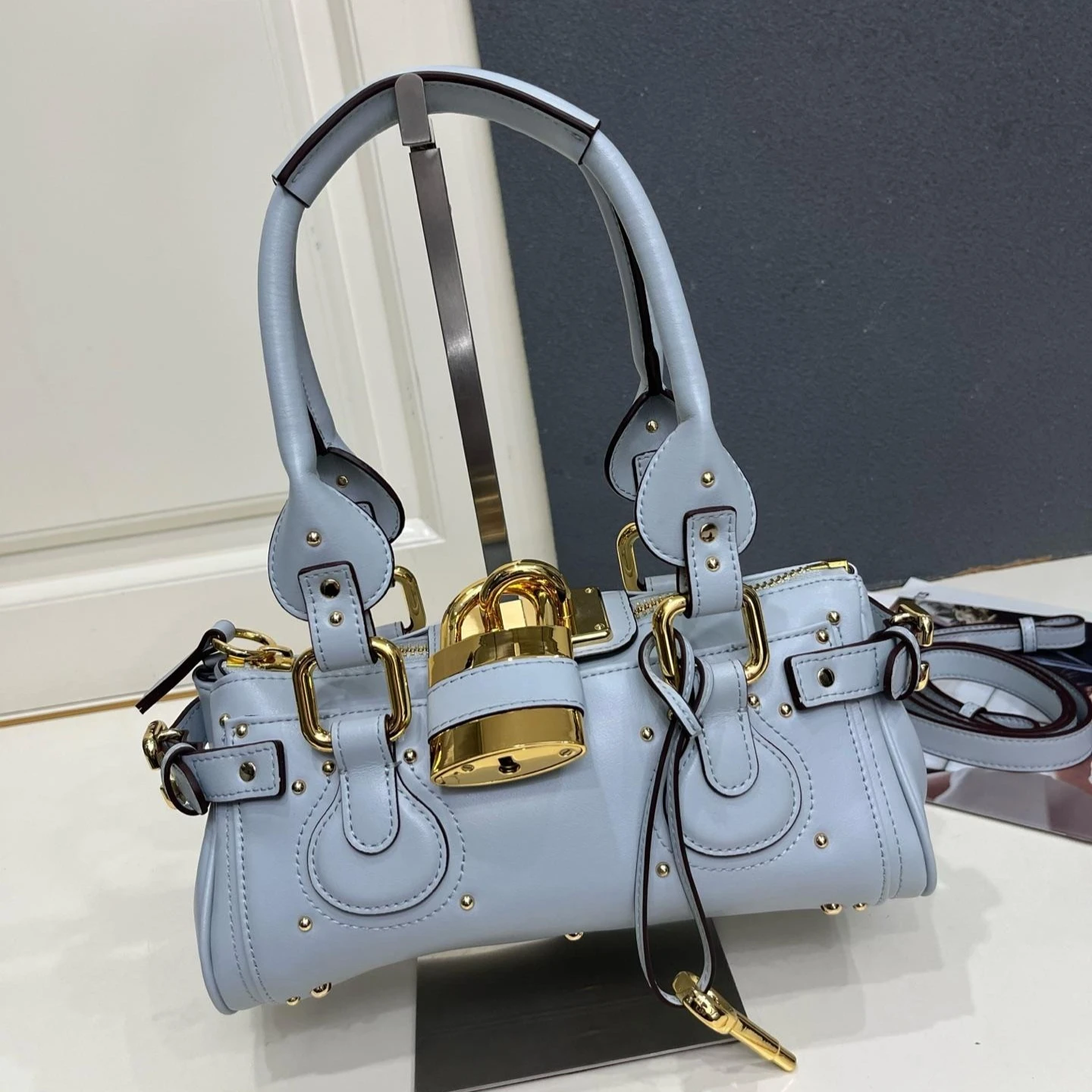 

Elegant Women's Underarm Handbag, 2026 New Design Luxury Genuine Leather Shoulder Bag