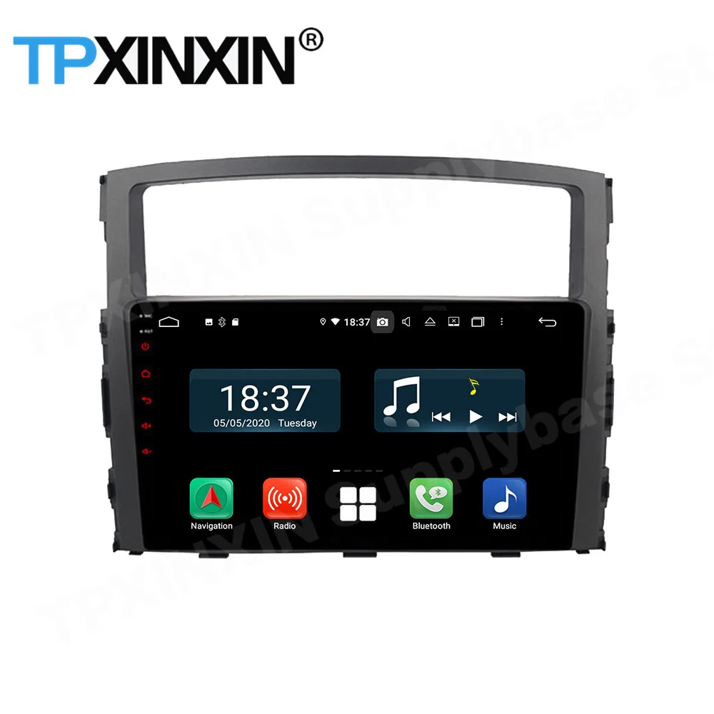 Car Radio Coche With Carplay Android For Mitsubishi Pajero 2006-2016 GPS Navi Automotive Multimedia Stereo Receiver Head Unit