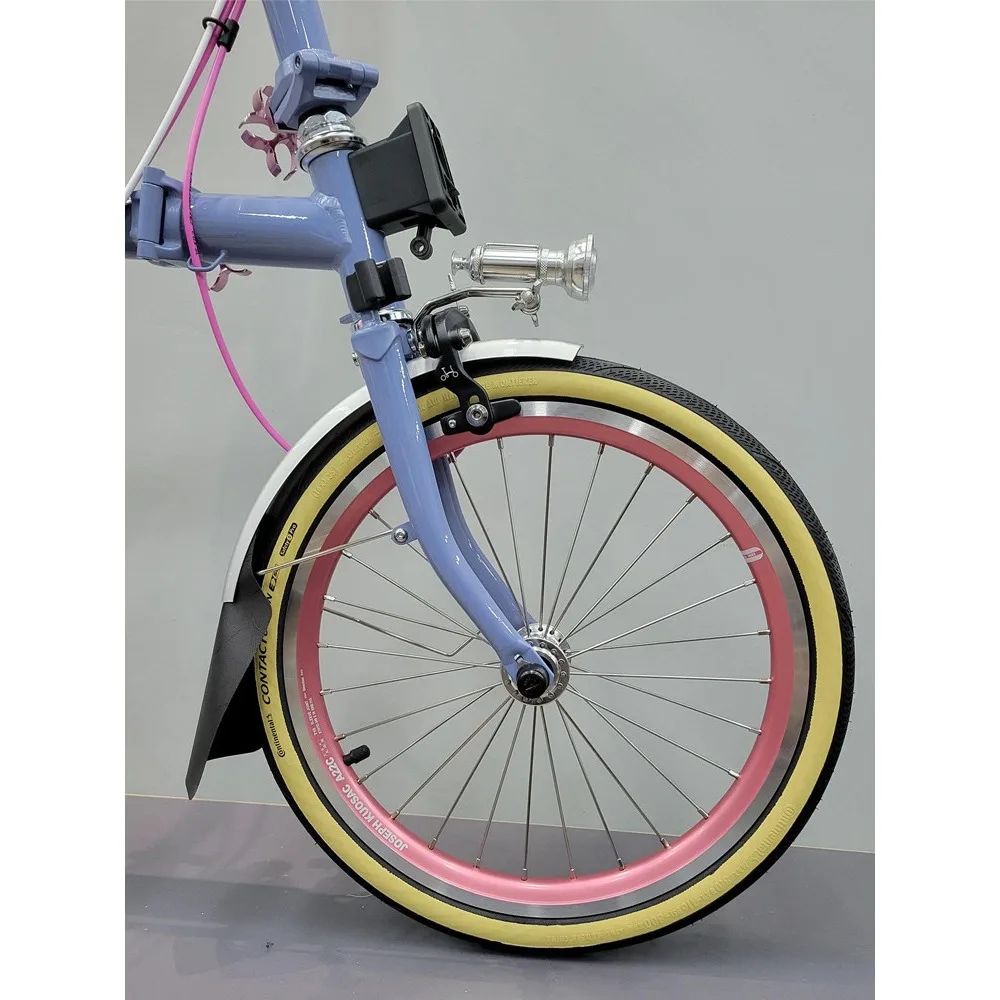 Folding bicycle accessories, night riding lights, retro headlights modified