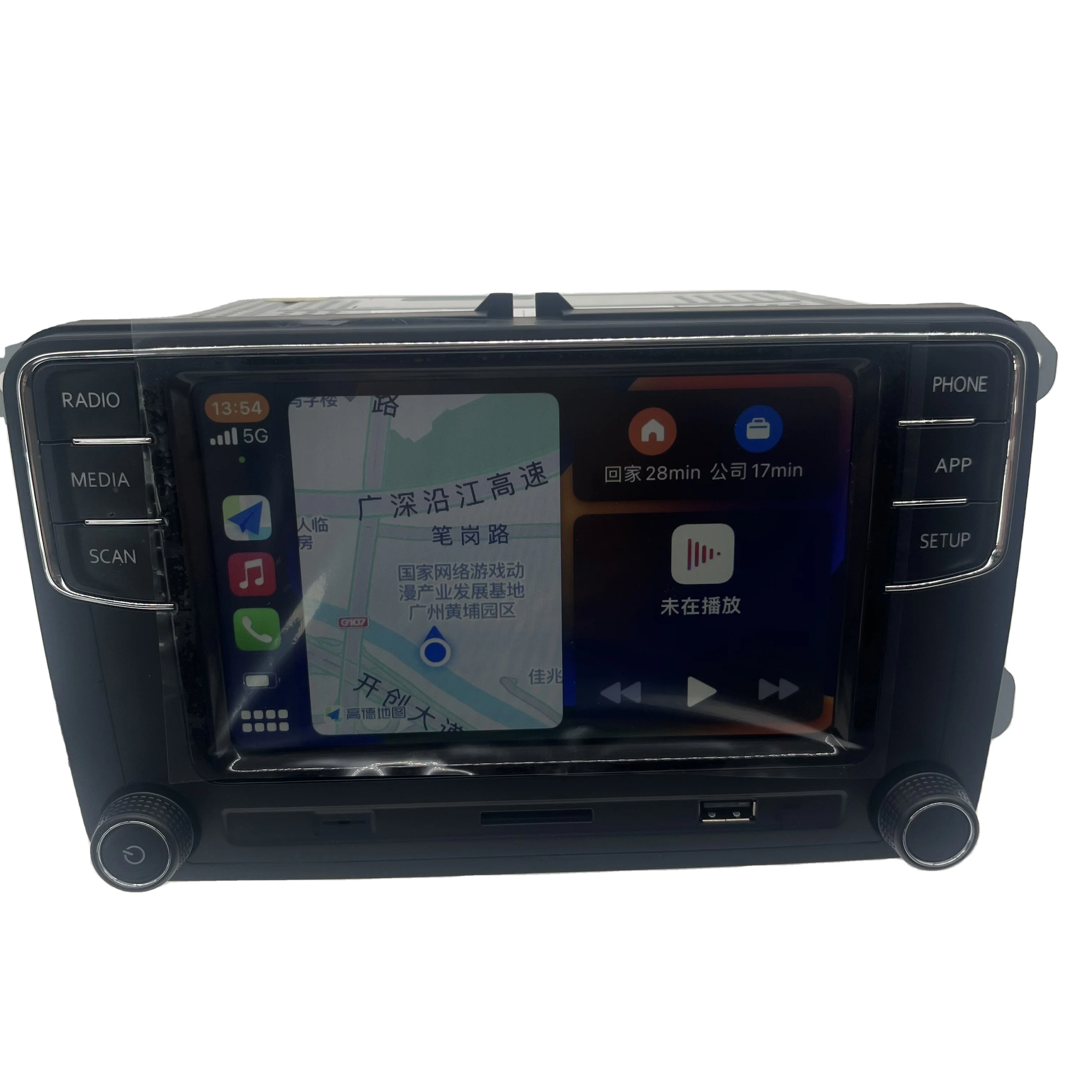 Carplay RCD360 RCD 360 MIB Auto Radio Mirrorlink 6RD 035 187B with Android Auto and Multi-language Wireless Carplay