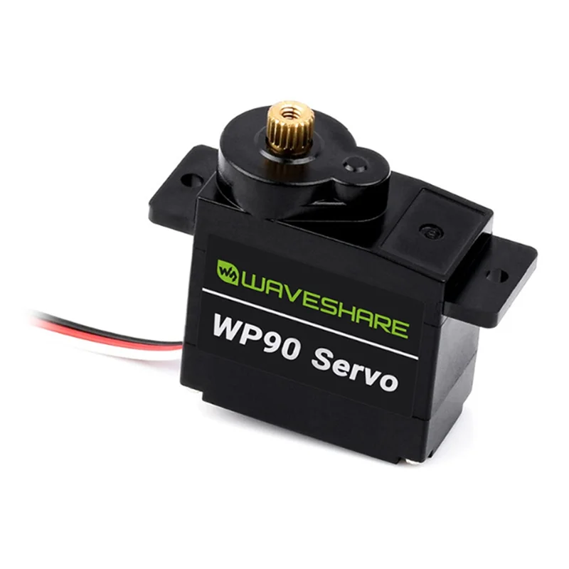 A44F-Waveshare Wp90 Servo digital 2,3 kg Diente de cobre Servo digital Control de motor de alto par