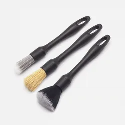 Multi-functional detail brush Car cleaning detail brush Soft bristled interior cleaning brush Leather free brush