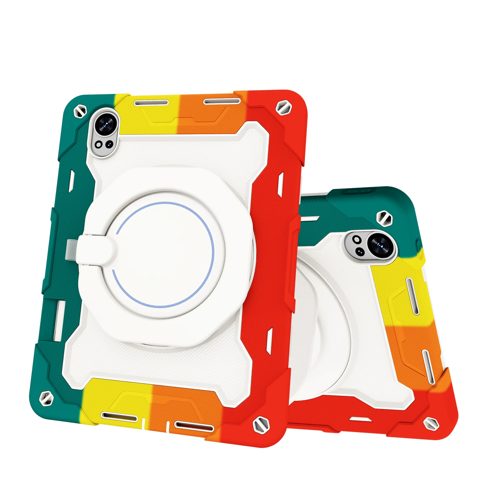 Hybrid Stand Case Universal For Huawei MatePad 12 X Air 12.0 inch 2025 2024 360 Rotating Handle Grip Heavy Duty Cover Shockproof