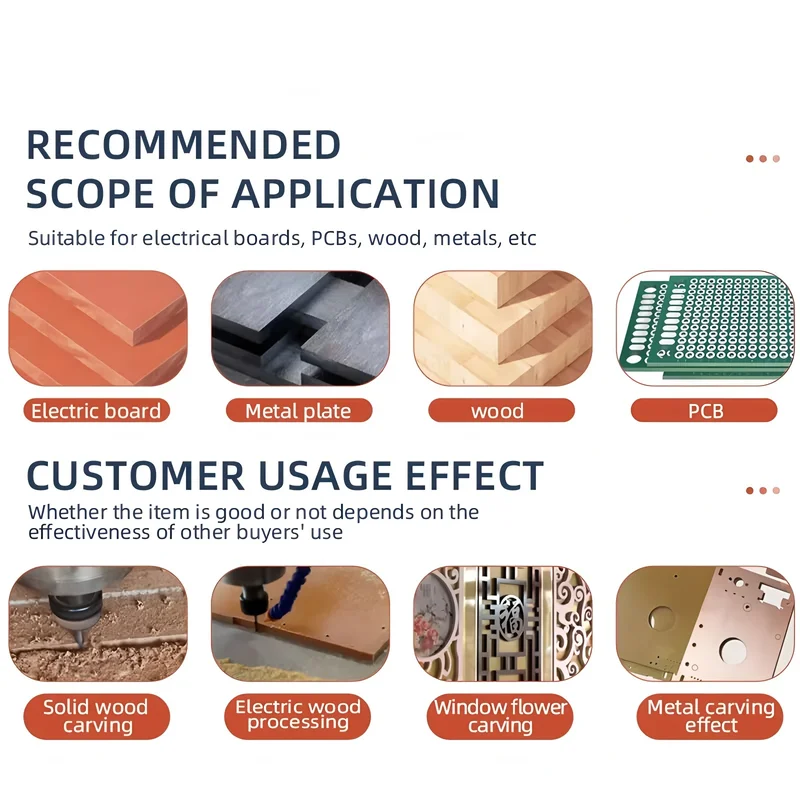 コーン形状超硬ソリッドエンドミル、3.175-10mmシャンク、DIY PCB/ベークライト/グラスファイバールータービット