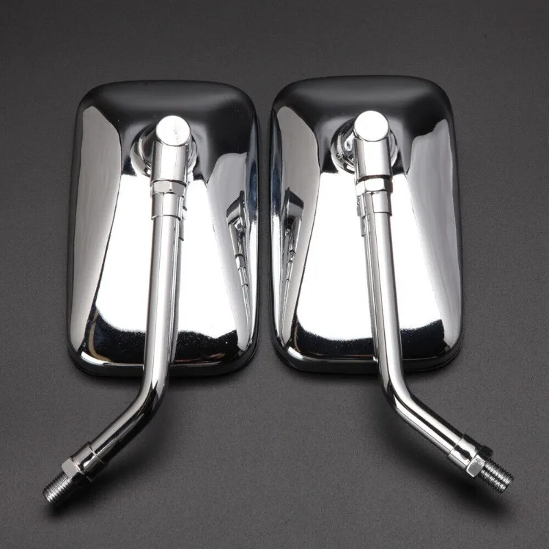 Motorcycle Modified Square Rearview Handlebar Mirror for Honda Shadow VT VT1100 VT750 VT600 VF750 Magna 750 ATV Scooter Parts