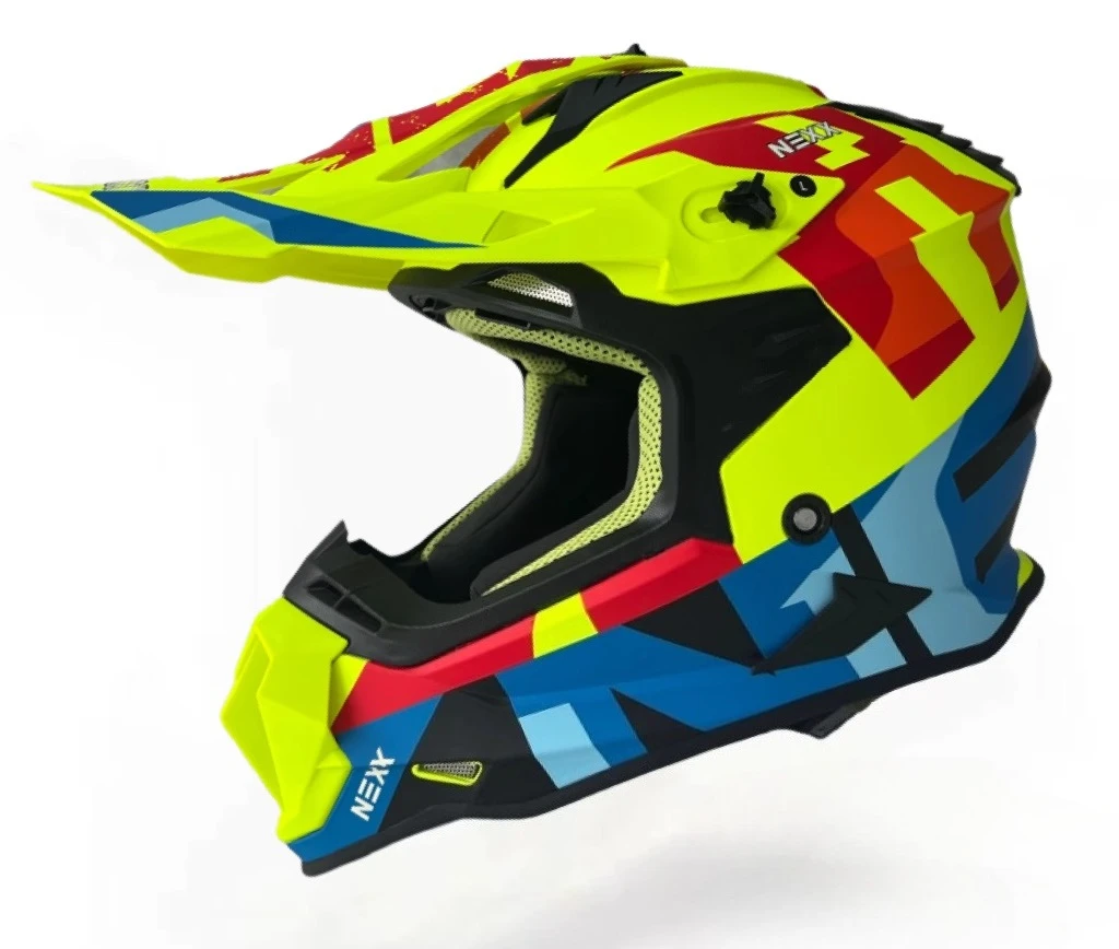 Kask motocyklowy terenowy NEXX z certyfikatem ECE GP pełnotwarzowy kask wyścigowy męski kaski motocrossowe Cascos Para Moto Casco Perro