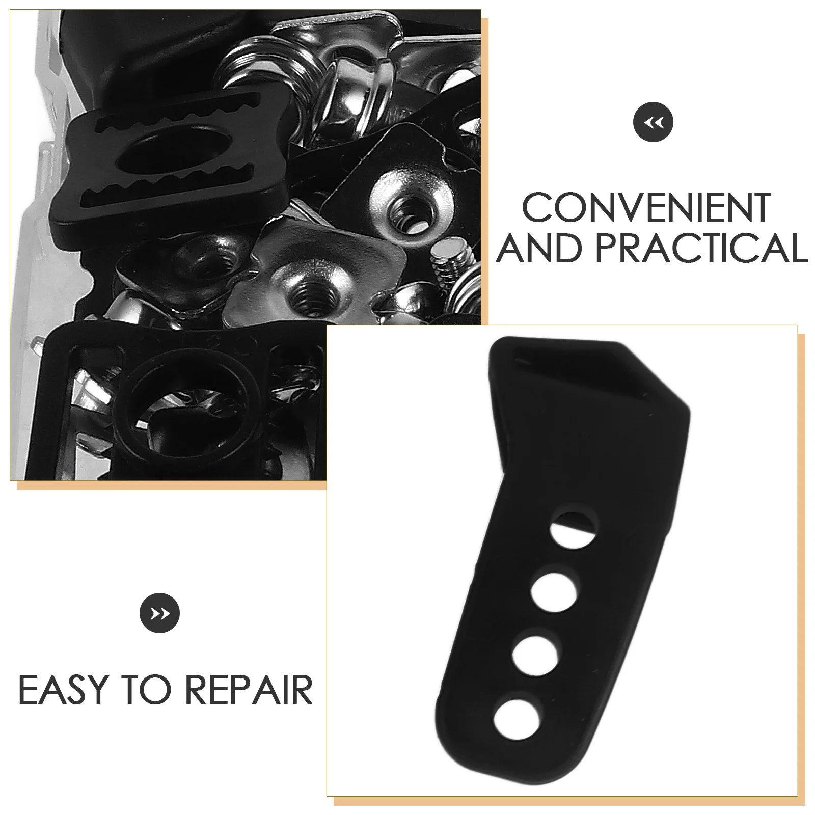 49 قطعة طقم تصليح العالمي قناع الوجه كليب مسامير المكسرات جوانات مطاطية مفك حزام الذقن محول ألوان متنوعة ل