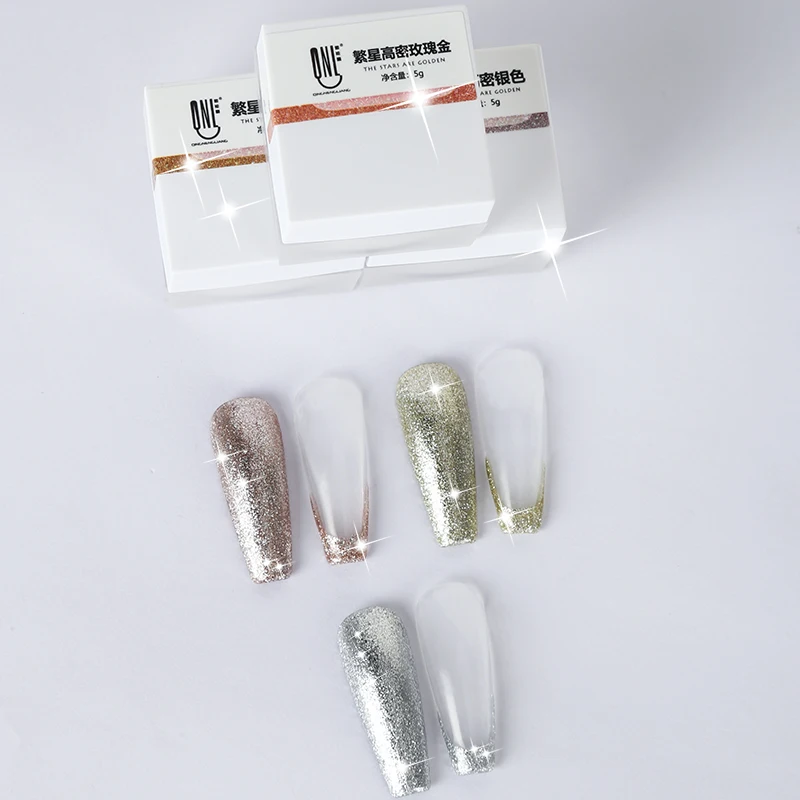 Neue Glitter Gel Polnische Shiny Platin Nagel Gel 5ml Nail art Blinkende Weg Tränken UV Semi Permanent Hybrid Vernis lack Lack – Detail 10