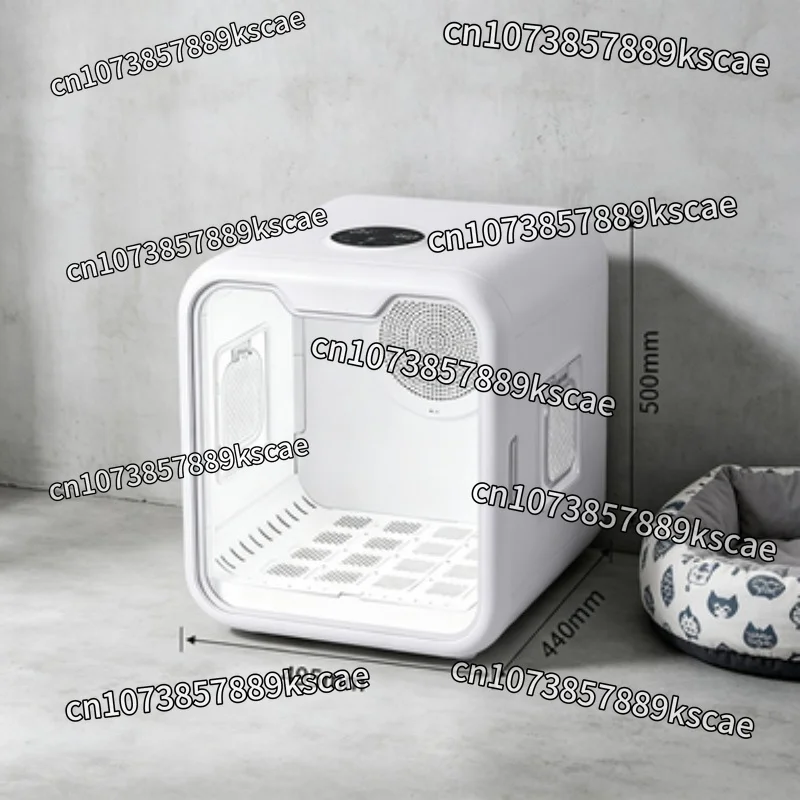 Pet Dryer, Cat Drying Box, Fully Automatic Household for Small Dogs, Bathing & Pet Hair Drying Box