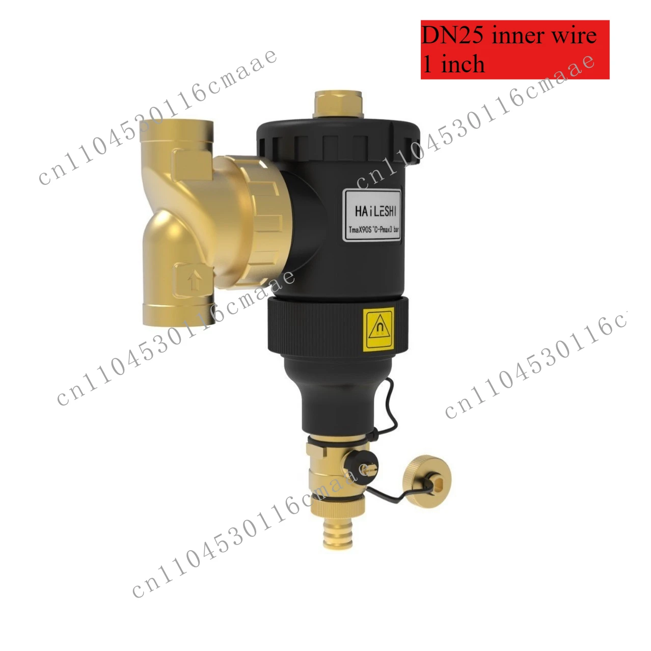 Filtro de caldeira de parede, magnético, filtro especial de tubo de aquecimento de piso