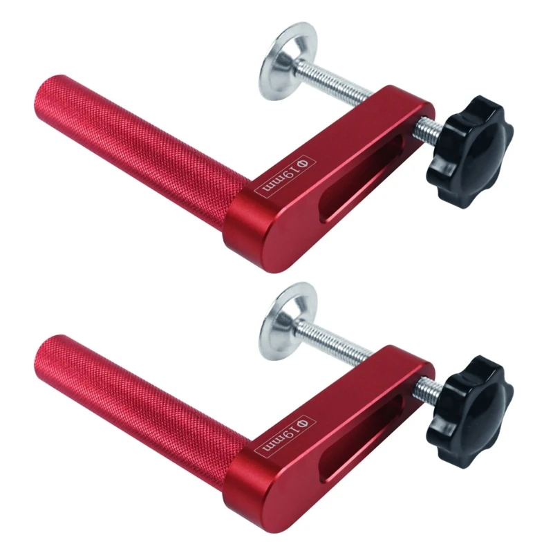 Pinces pour chiens en aluminium, maintien à action rapide, trous 19mm/20mm, pinces maintien pour le travail du bois,